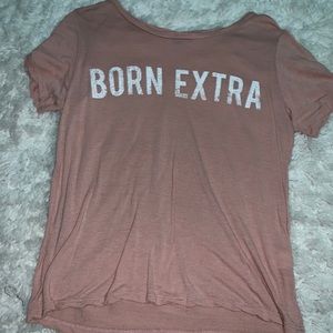Born extra graphic tee